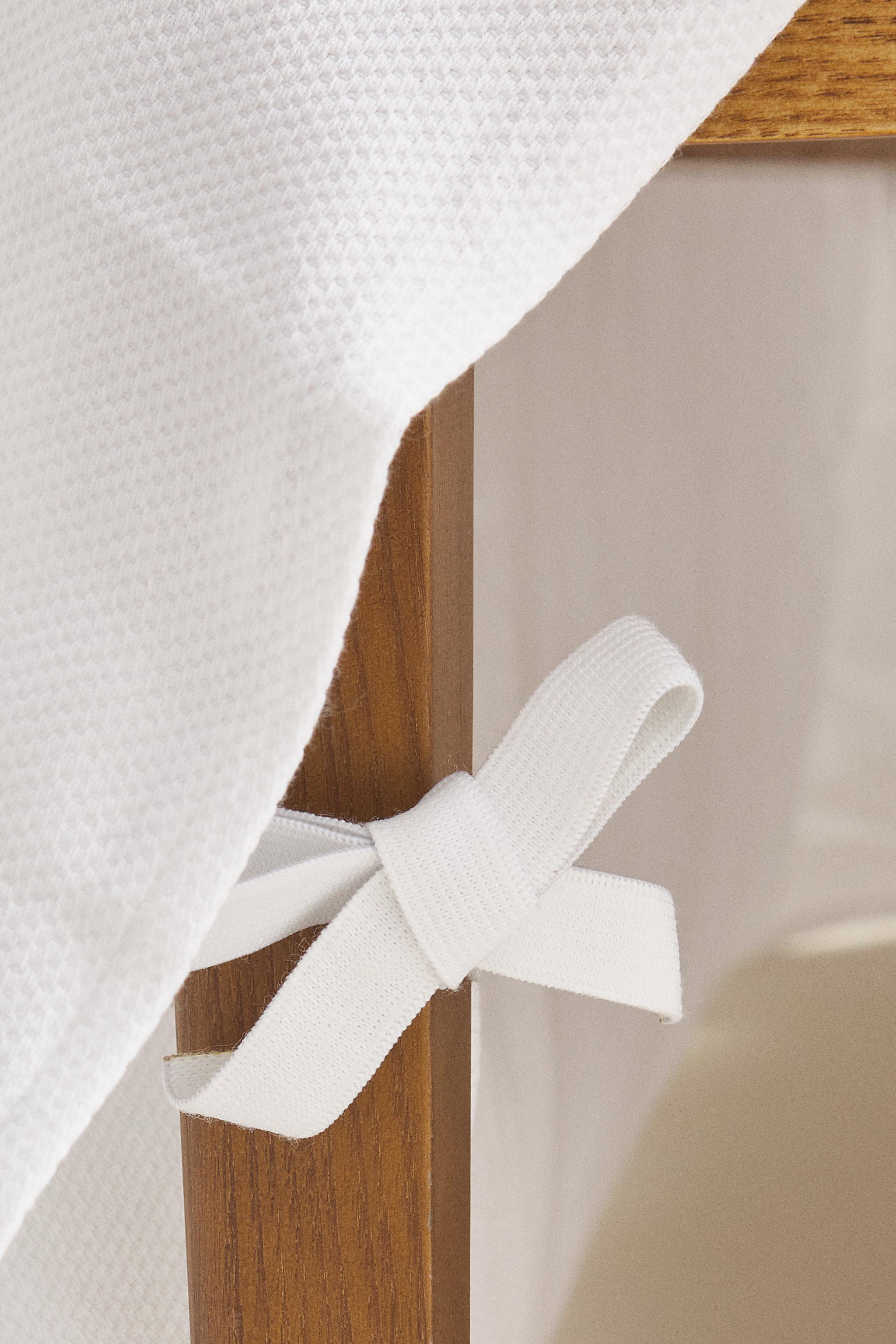 COTTON PIQUÉ BEDSKIRT